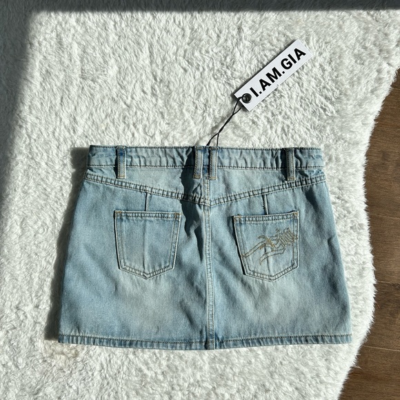 I AM GIA Denim Mini Skirt - Picture 2 of 4